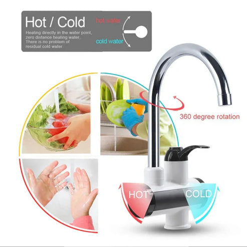 Instant Hot Water Faucet - Heavy Quality - 10 year warranty
