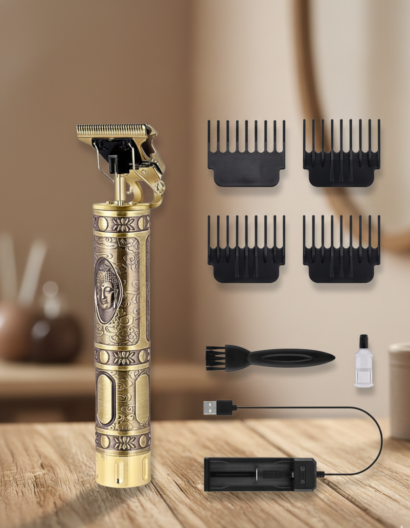 Electric Pro Hair Clippers Trimmer Hair Cutting Grooming Kit